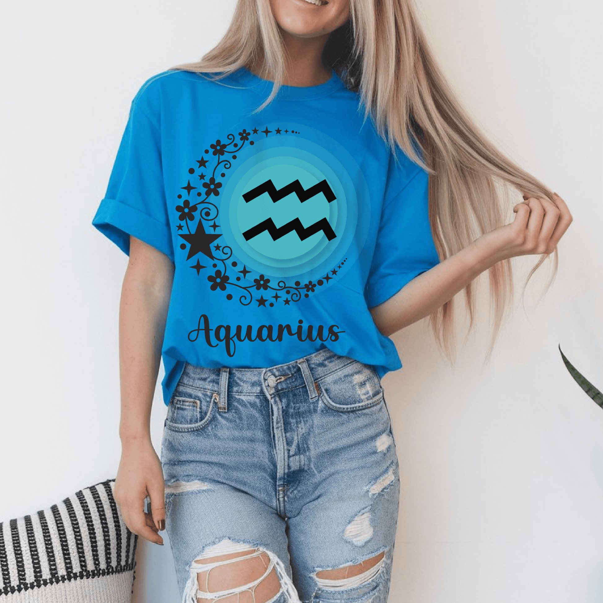 Aquarius Astrology Zodiac TShirtT-Shirt