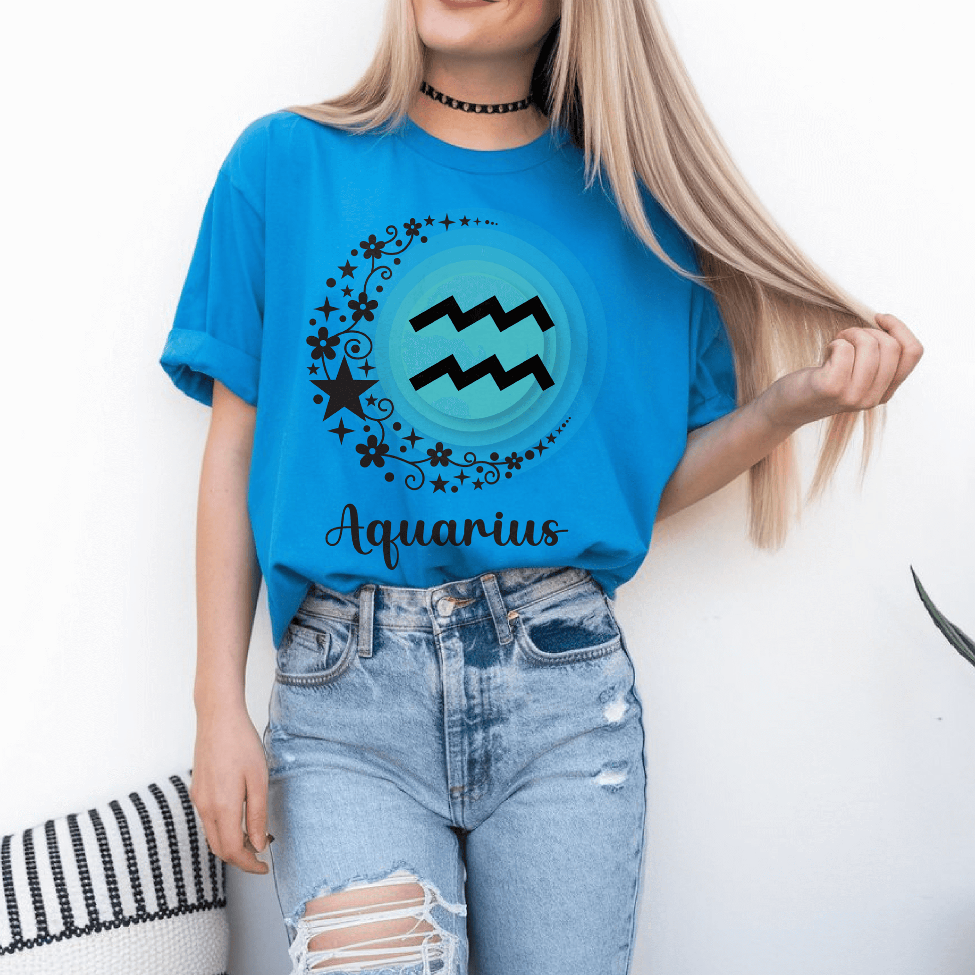Aquarius Astrology Zodiac TShirtT-Shirt
