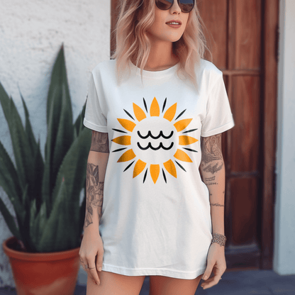 Aquarius Sun Sign T-ShirtT-Shirt