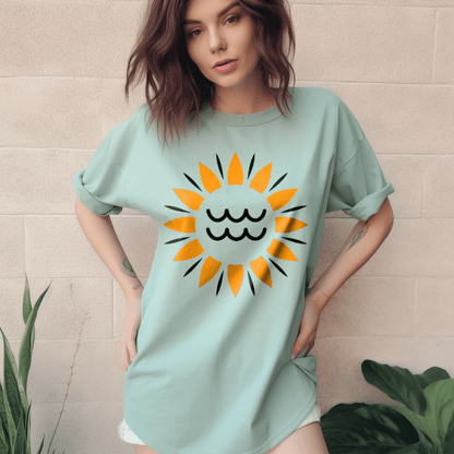 Aquarius Sun Sign T-ShirtT-Shirt