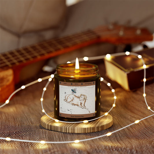 Aries Astrological Zodiac CandleHome Decor