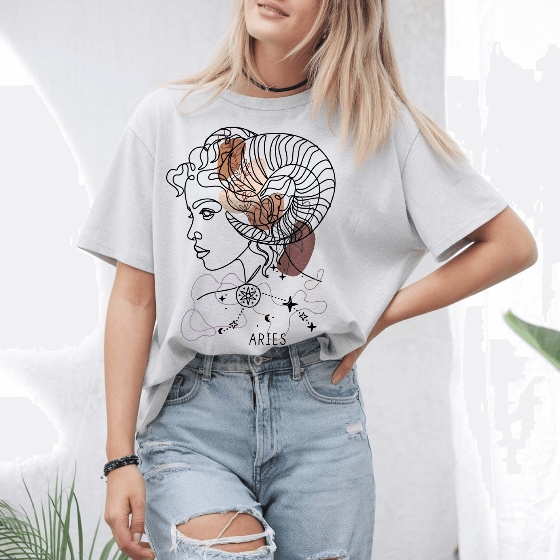 Aries Astrology Zodiac TShirtT-Shirt