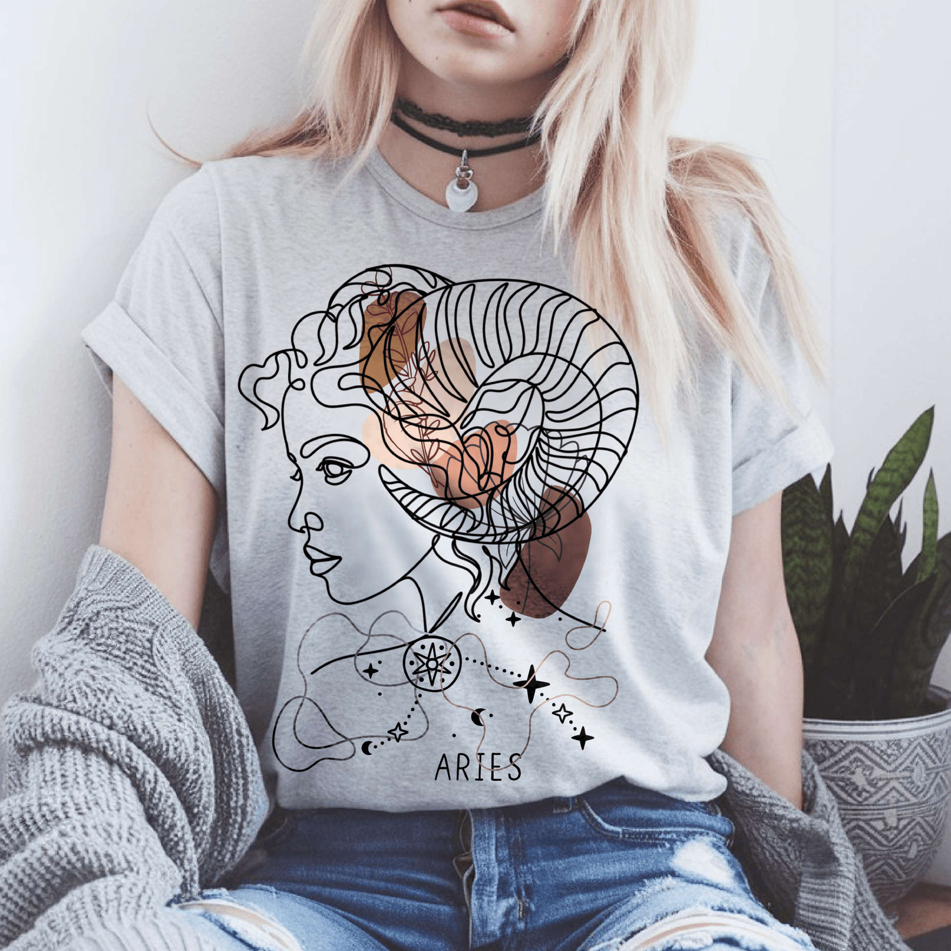 Aries Astrology Zodiac TShirtT-Shirt