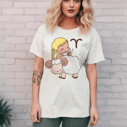 Aries Cute Graphic T-shirtT-Shirt