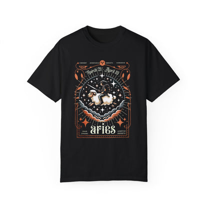 Aries zodiac graphic Unisex T-shirt