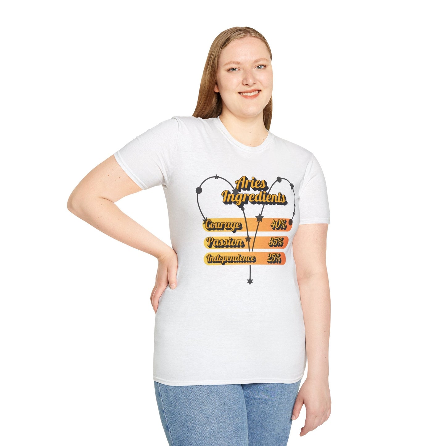 Aries Zodiac ingredients Graphic T-Shirt