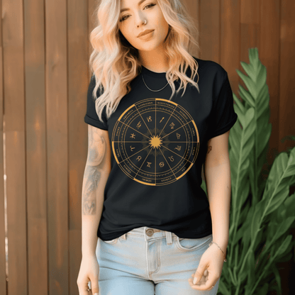 Astrology Chart Zodiac T-ShirtT-Shirt