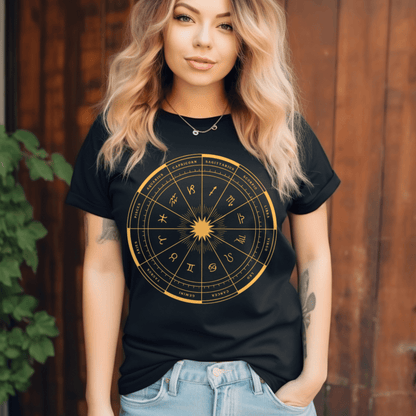 Astrology Chart Zodiac T-ShirtT-Shirt