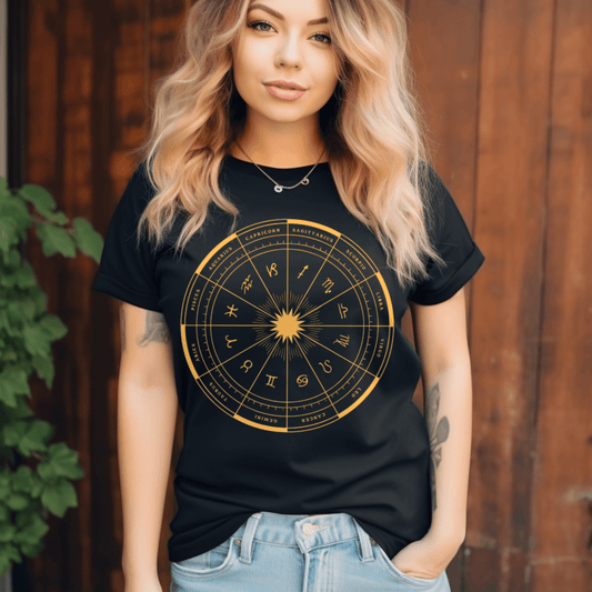 Astrology Chart Zodiac T-ShirtT-Shirt