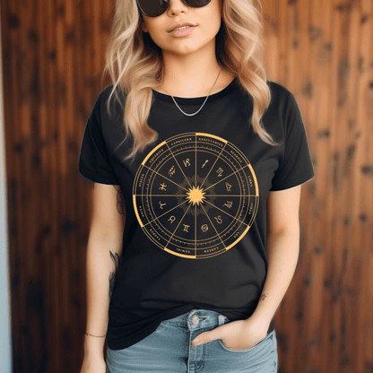 Astrology Chart Zodiac T-ShirtT-Shirt