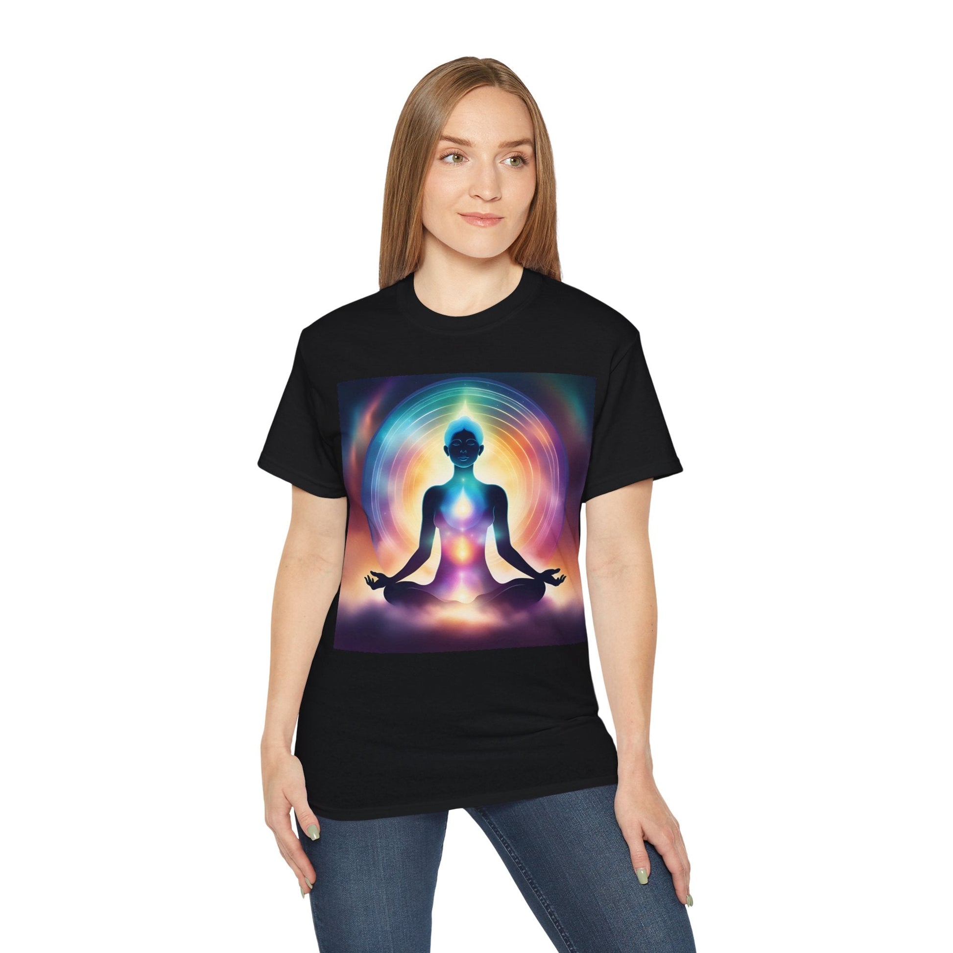 Astrology Mudra, Meditation shirt, Spiritual cotton T-shirtT-Shirt