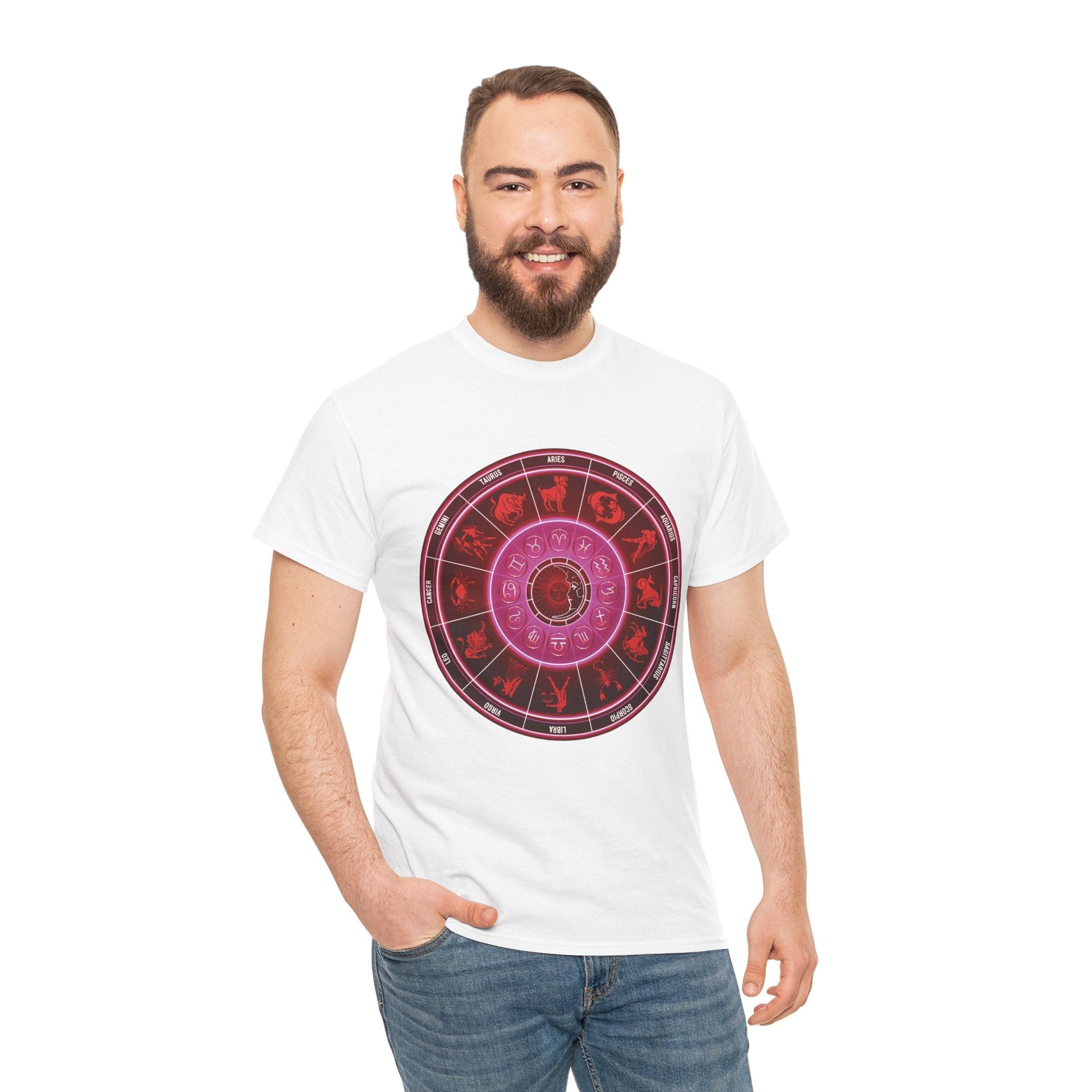 Astrology Symbols Unisex Tee - Cosmic Zodiac ShirtT-Shirt