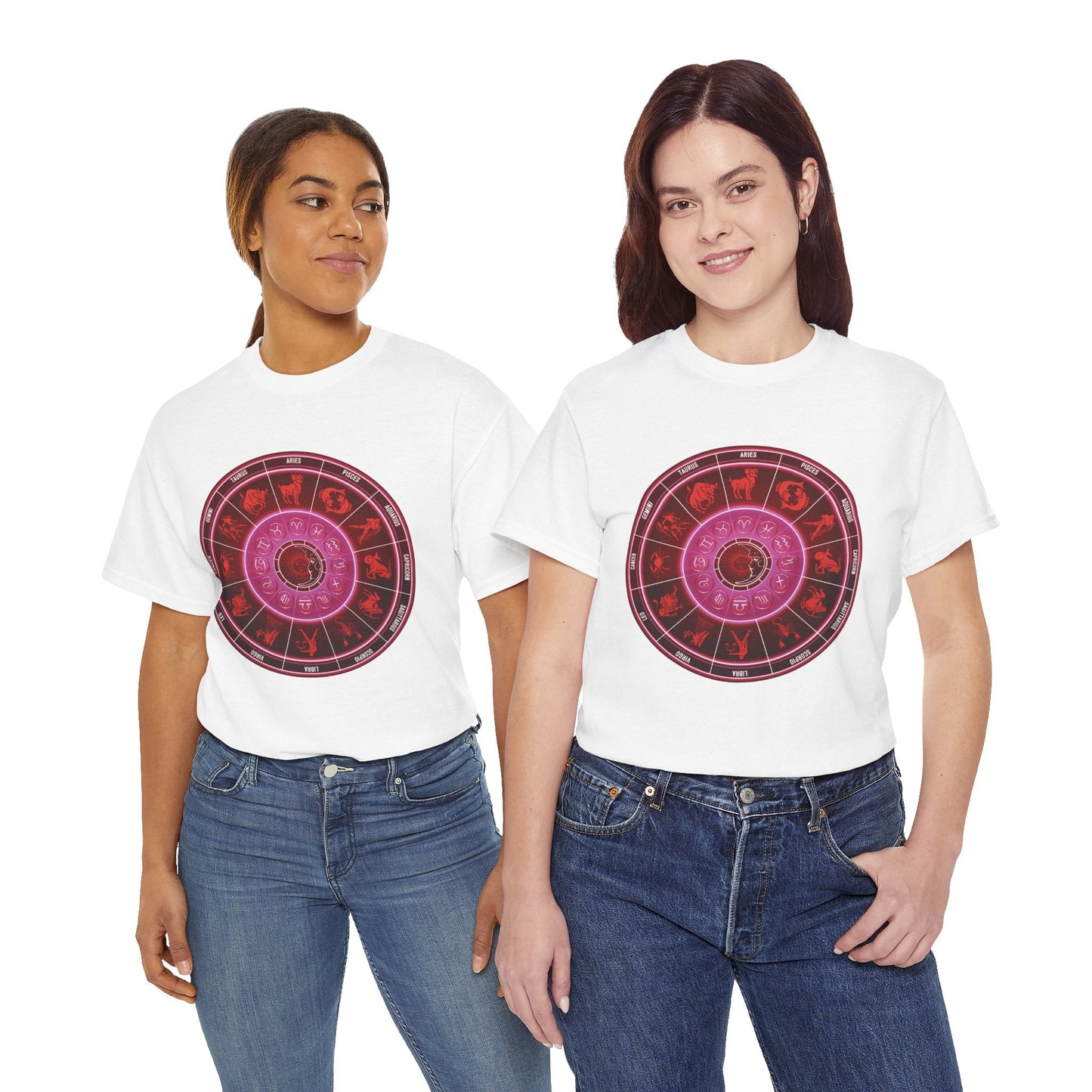 Astrology Symbols Unisex Tee - Cosmic Zodiac ShirtT-Shirt