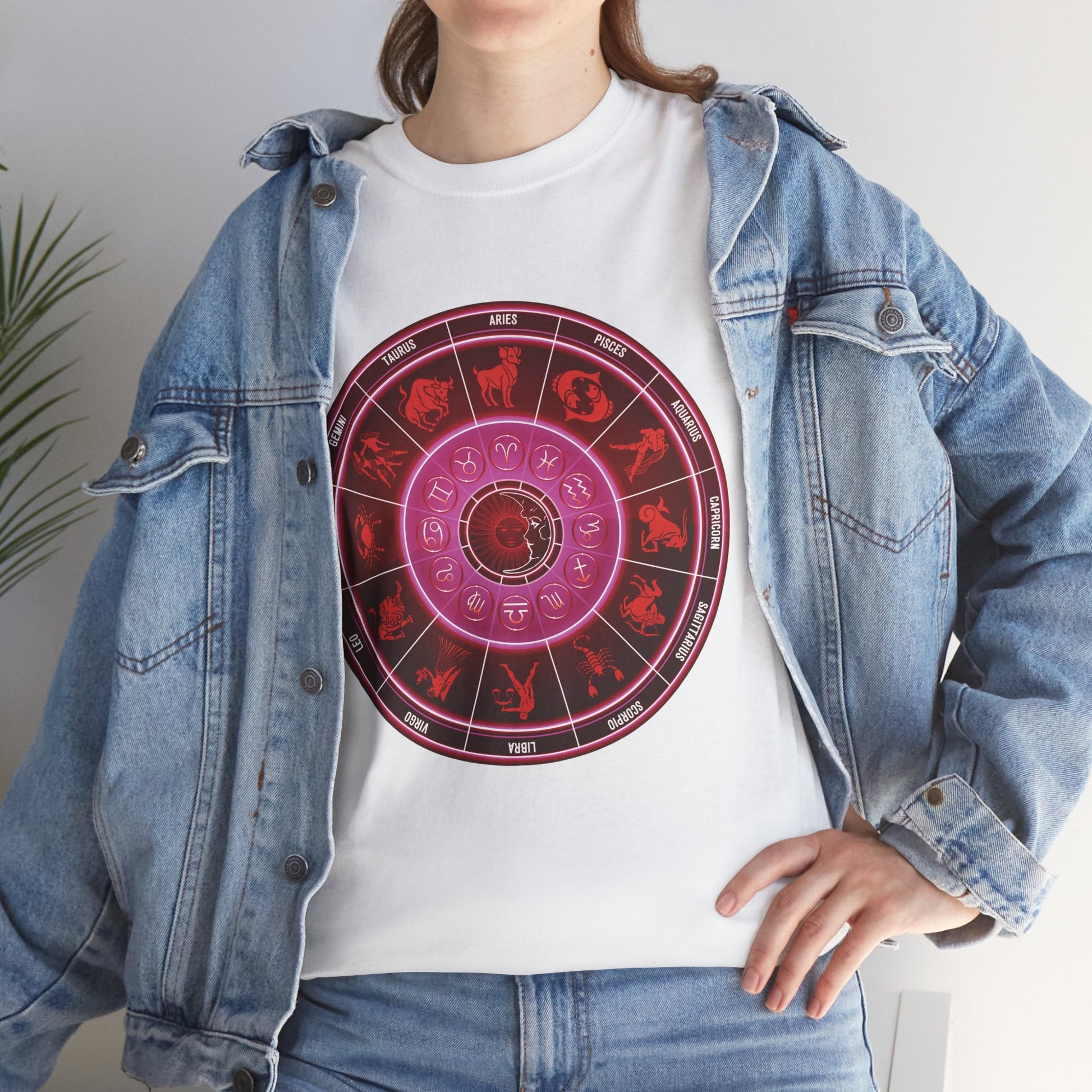 Astrology Symbols Unisex Tee - Cosmic Zodiac ShirtT-Shirt