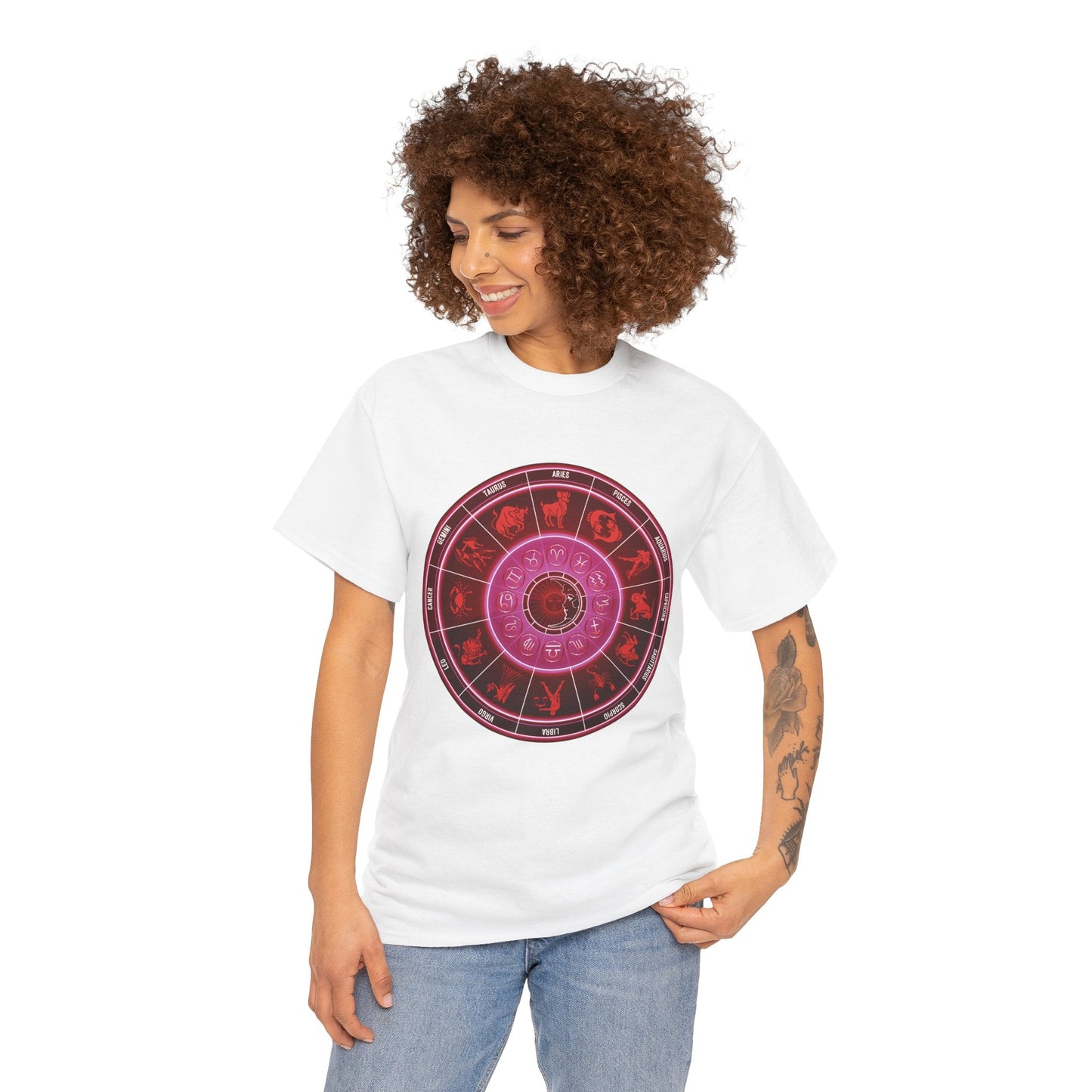 Astrology Symbols Unisex Tee - Cosmic Zodiac ShirtT-Shirt