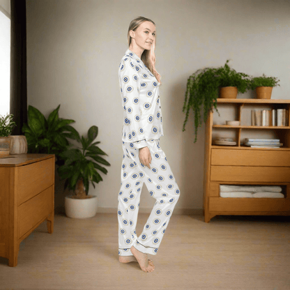Blue Eye Luxury personalised Pyjama SetAll Over Prints