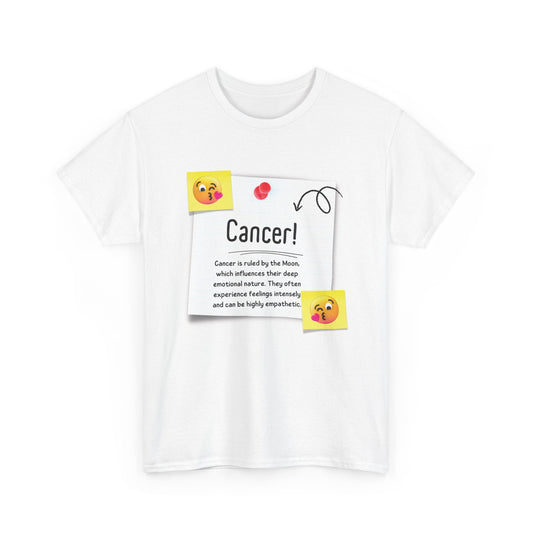 Cancer Zodiac Cotton Shirt