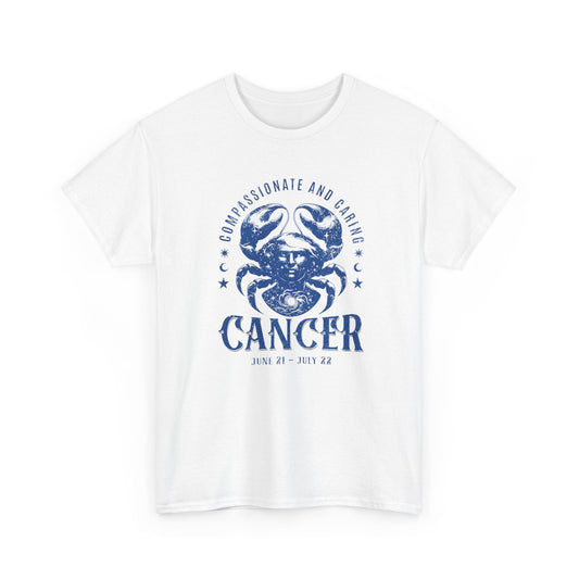 Cancer Zodiac Graphic Cotton Tee