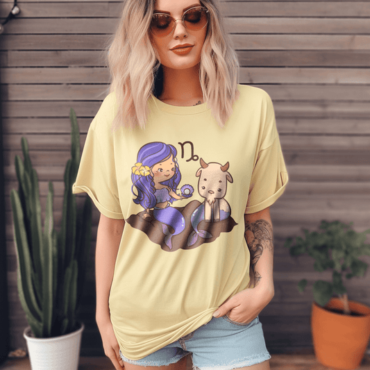 Capricorn Cute Graphic T-shirtT-Shirt
