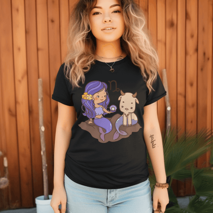 Capricorn Cute Graphic T-shirtT-Shirt