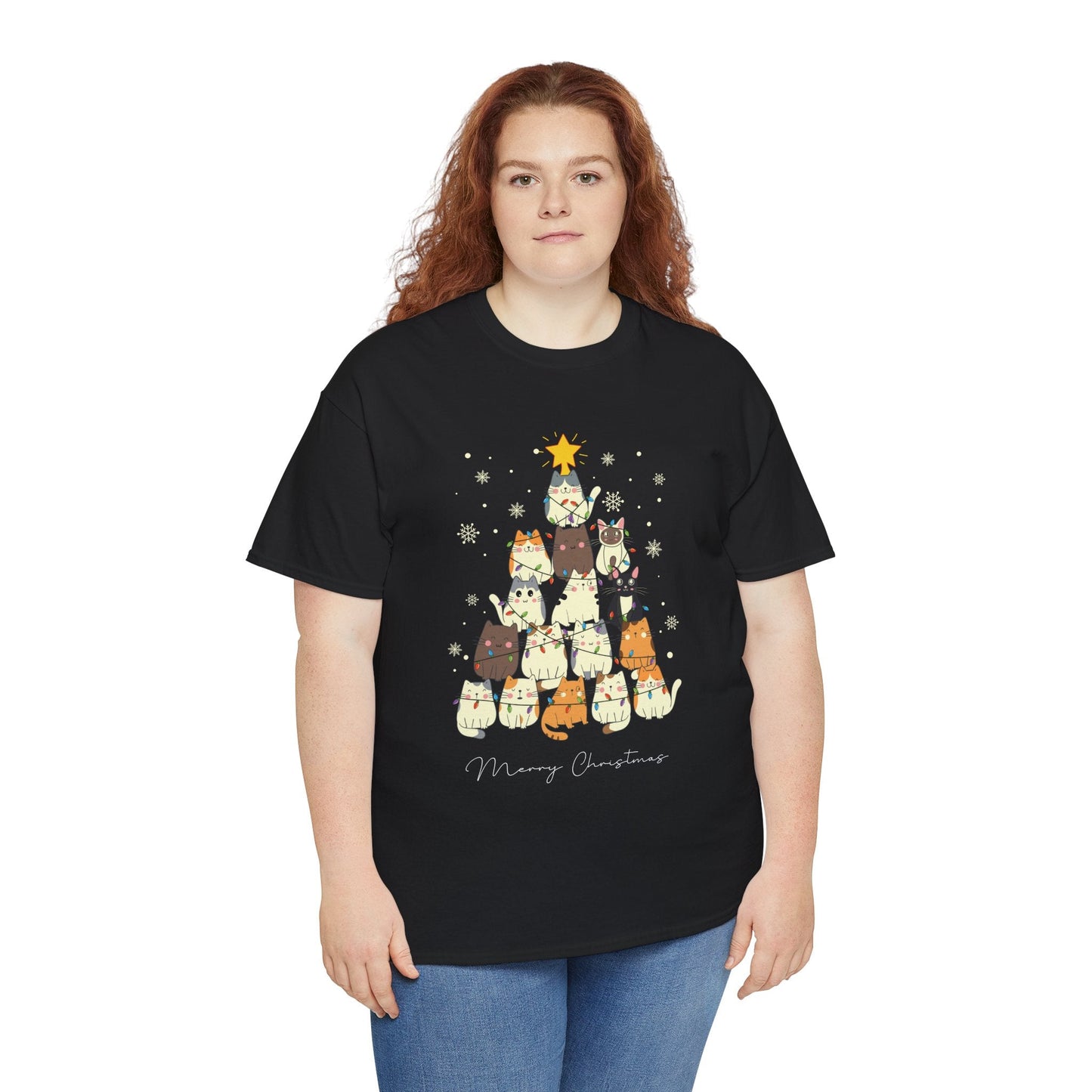 Cats Christmas Tree TopT-Shirt