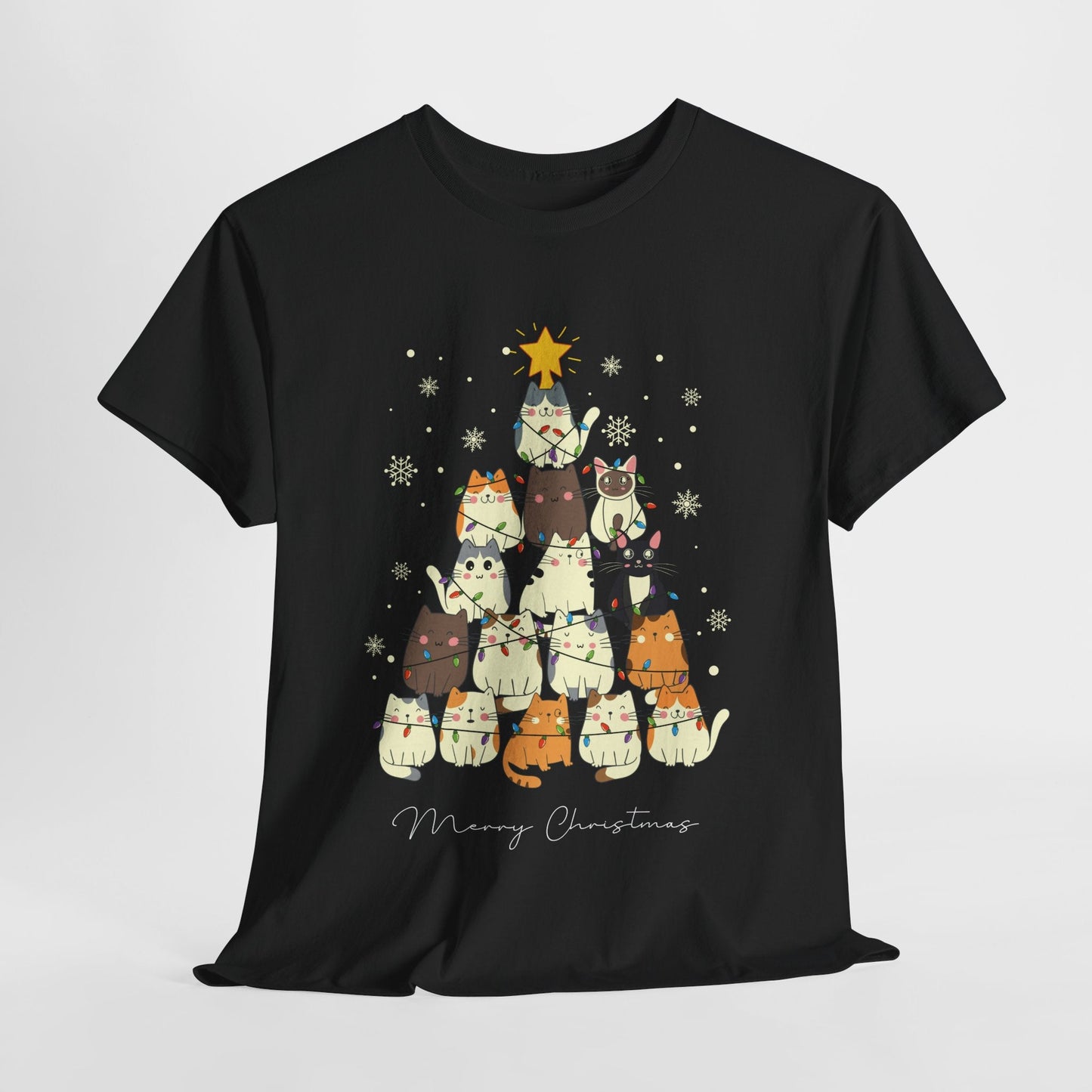 Cats Christmas Tree TopT-Shirt