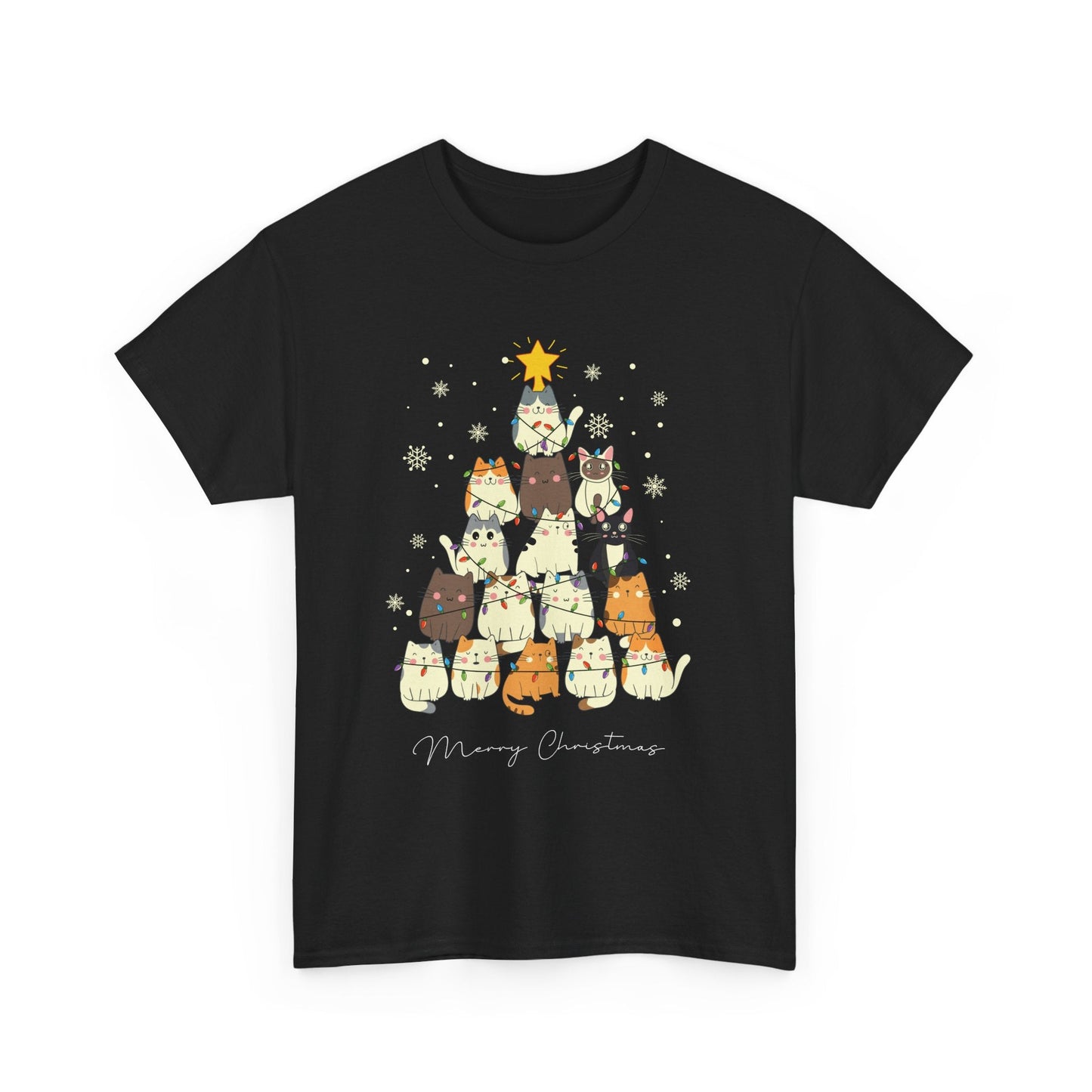 Cats Christmas Tree TopT-Shirt