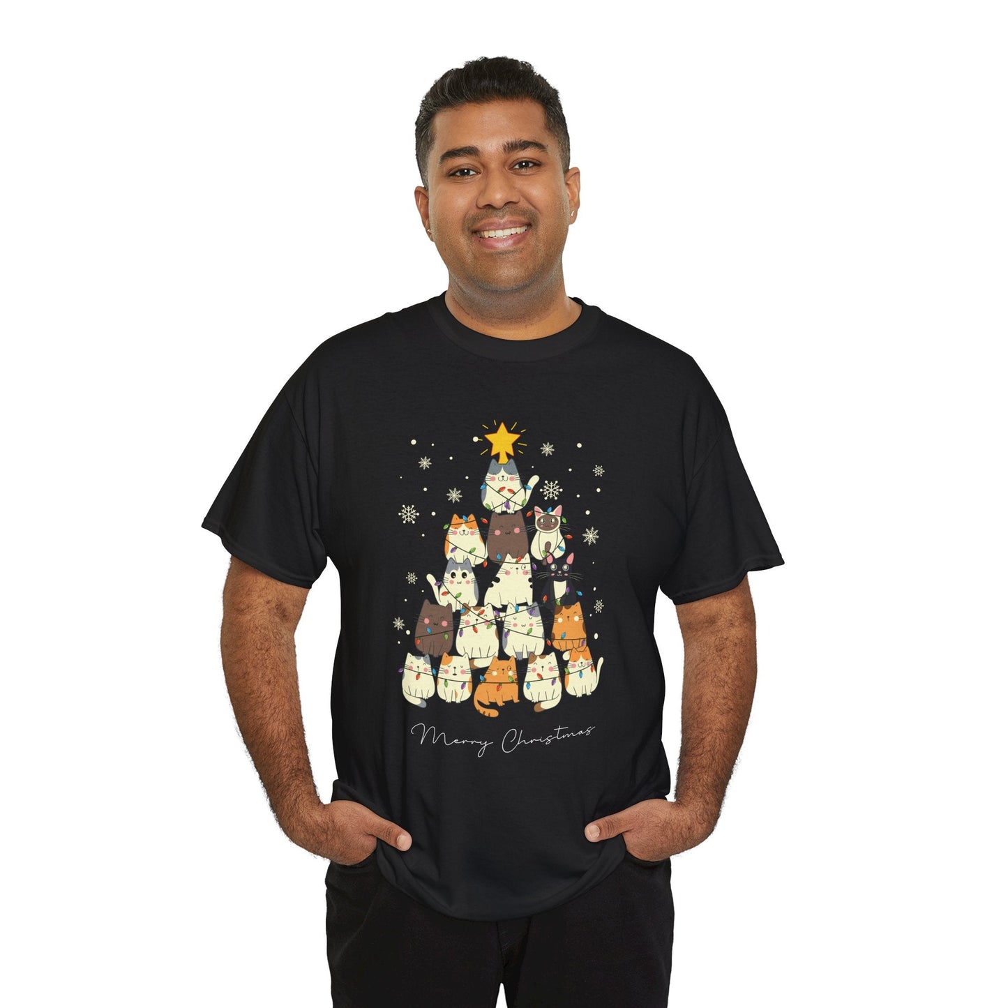 Cats Christmas Tree TopT-Shirt