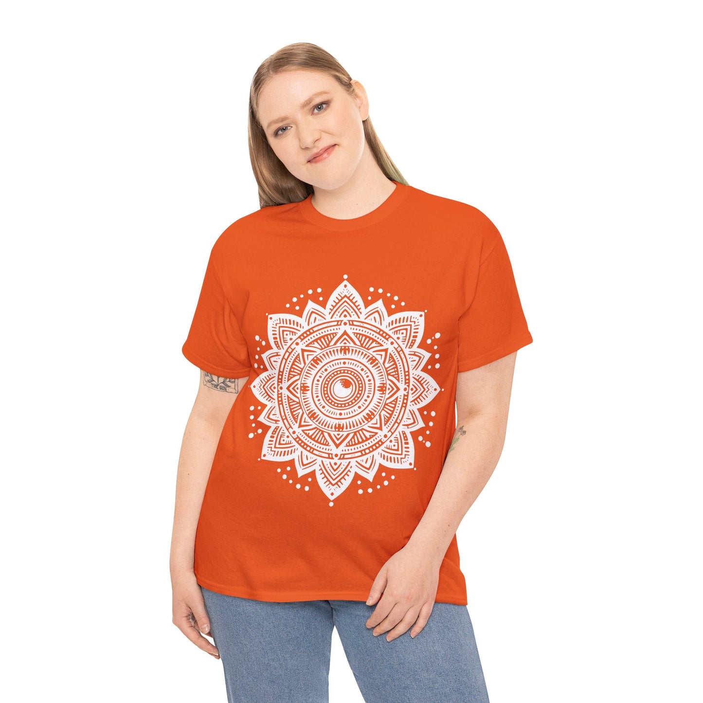 Celestial Mandela, Astrology zodiac Cotton T-shirtT-Shirt