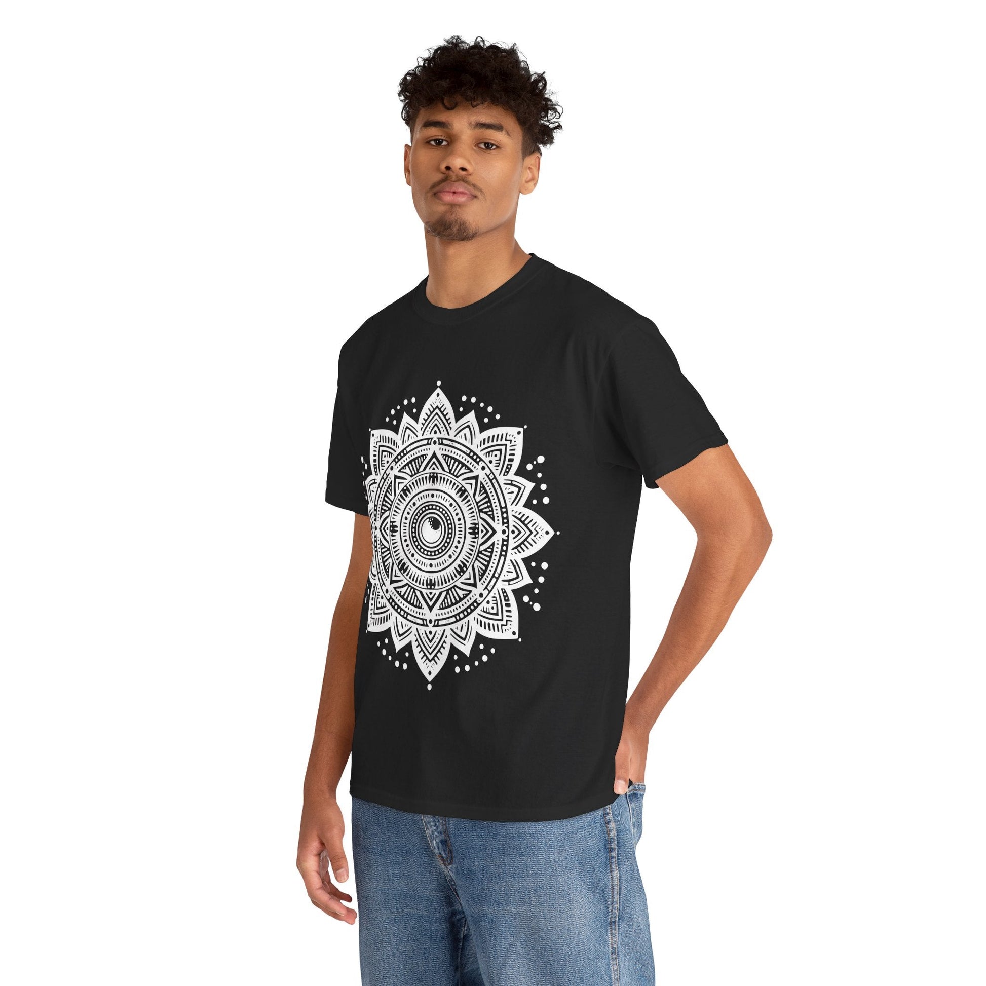 Celestial Mandela, Astrology zodiac Cotton T-shirtT-Shirt