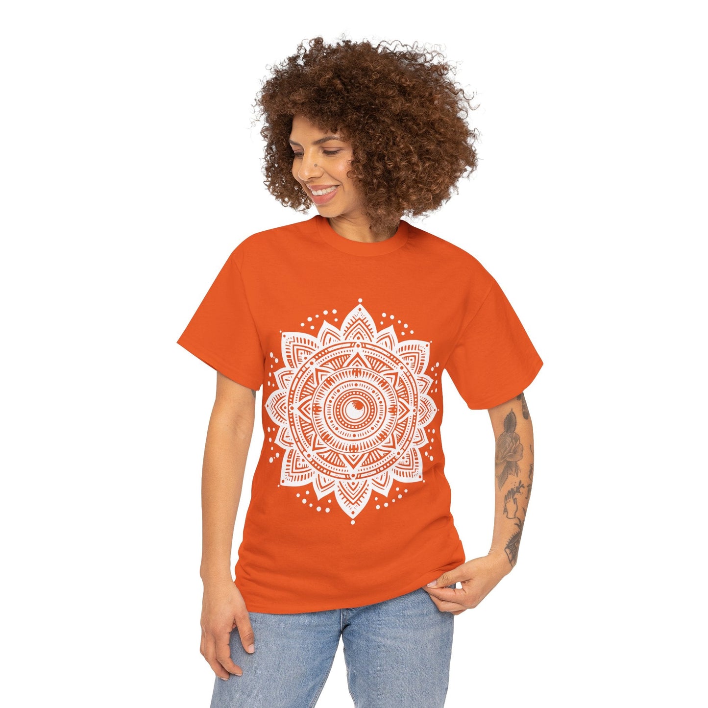 Celestial Mandela, Astrology zodiac Cotton T-shirtT-Shirt