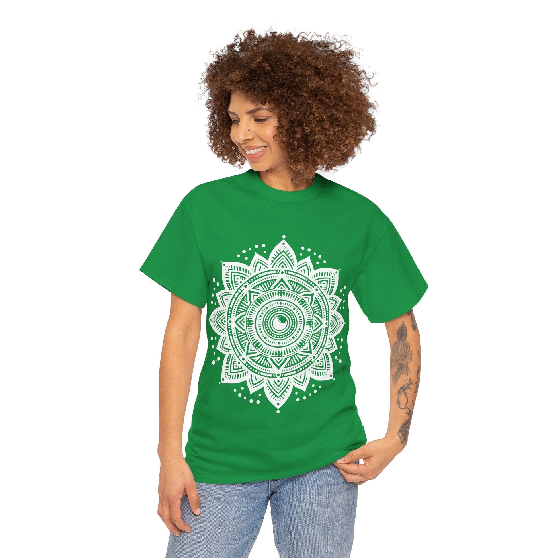 Celestial Mandela, Astrology zodiac Cotton T-shirtT-Shirt