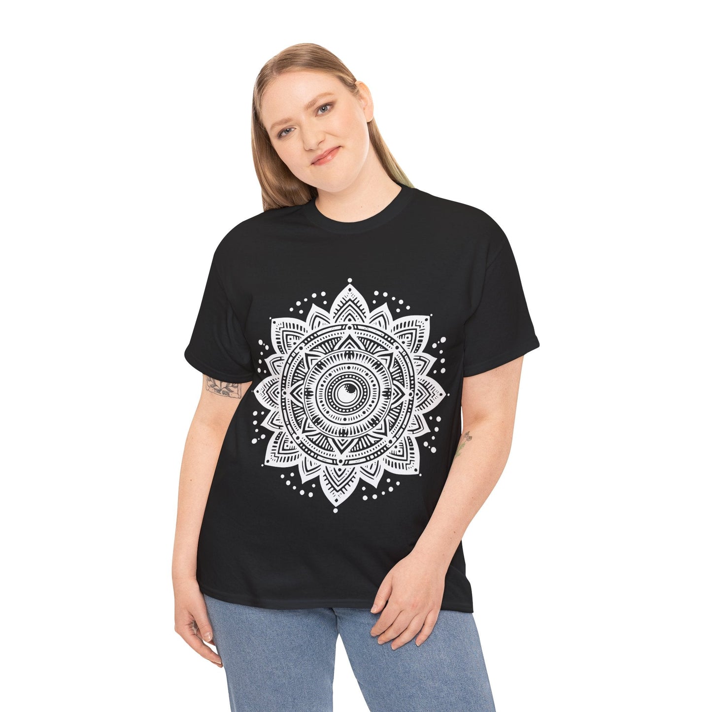 Celestial Mandela, Astrology zodiac Cotton T-shirtT-Shirt