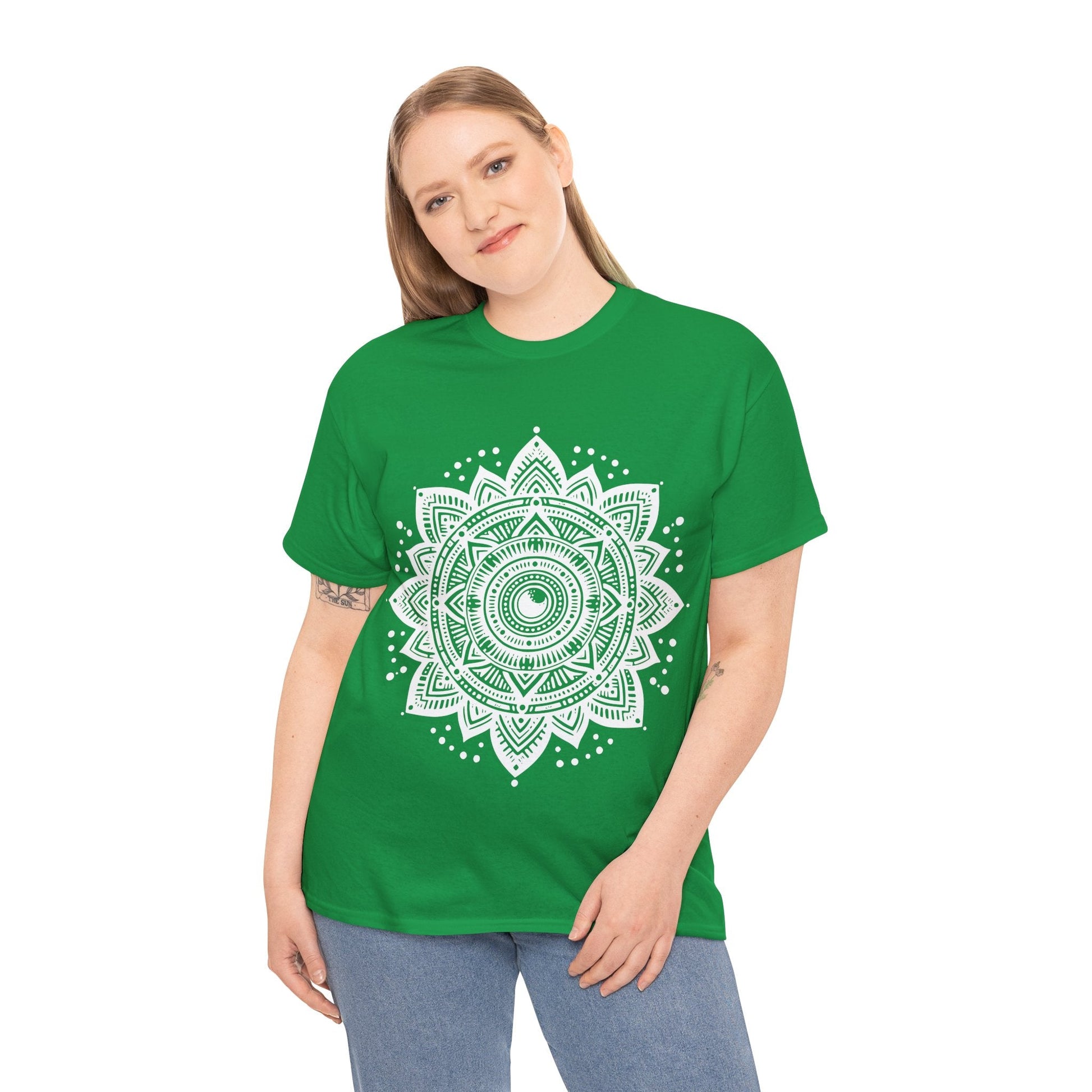 Celestial Mandela, Astrology zodiac Cotton T-shirtT-Shirt