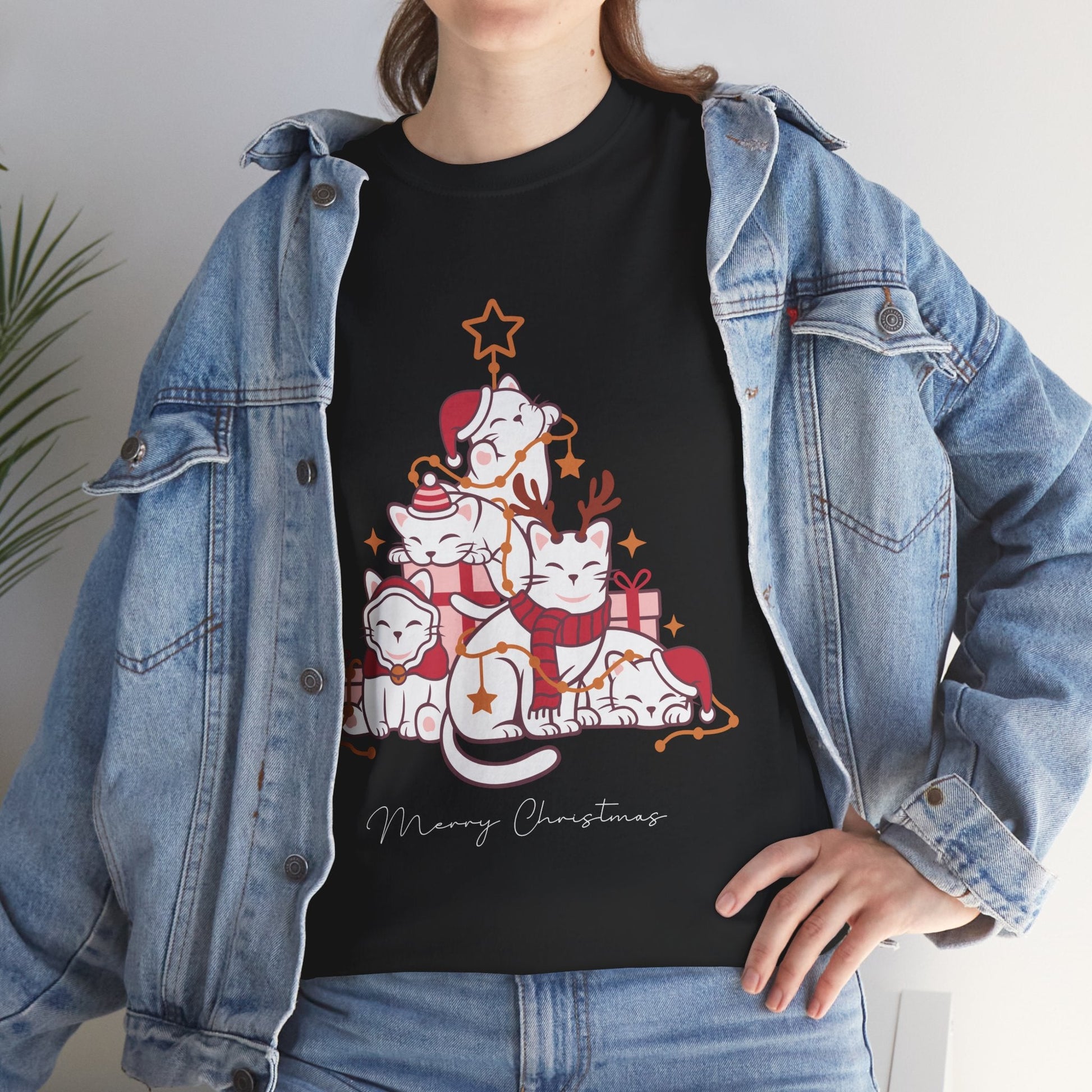 Christmas Cat TeeT-Shirt