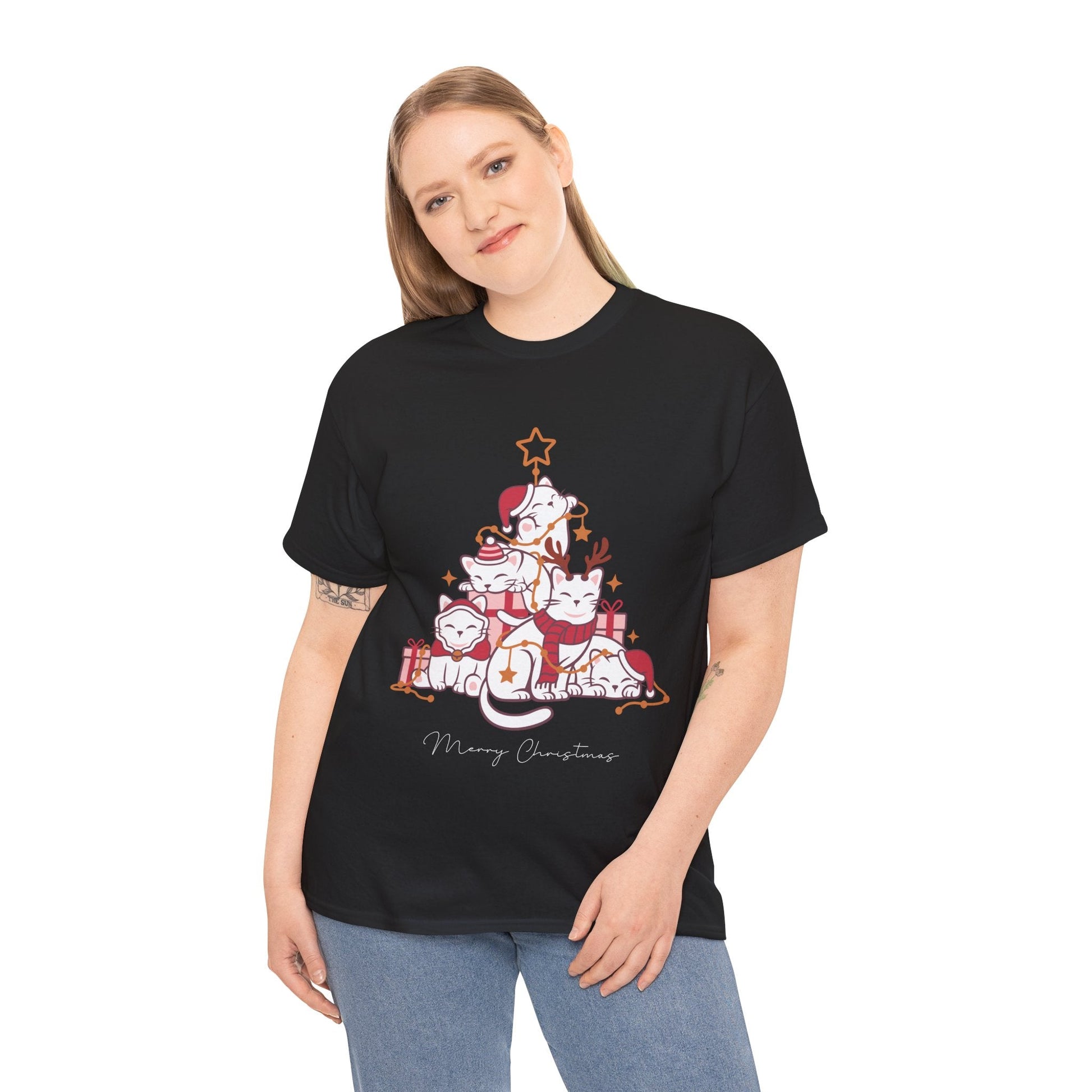 Christmas Cat TeeT-Shirt