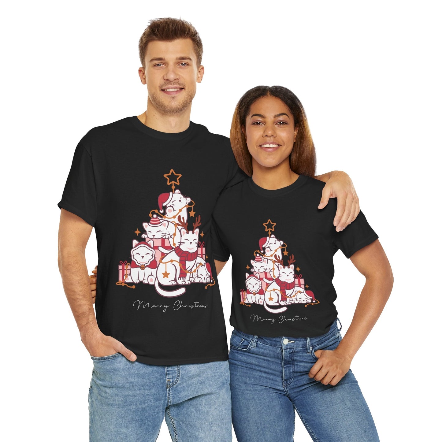 Christmas Cat TeeT-Shirt