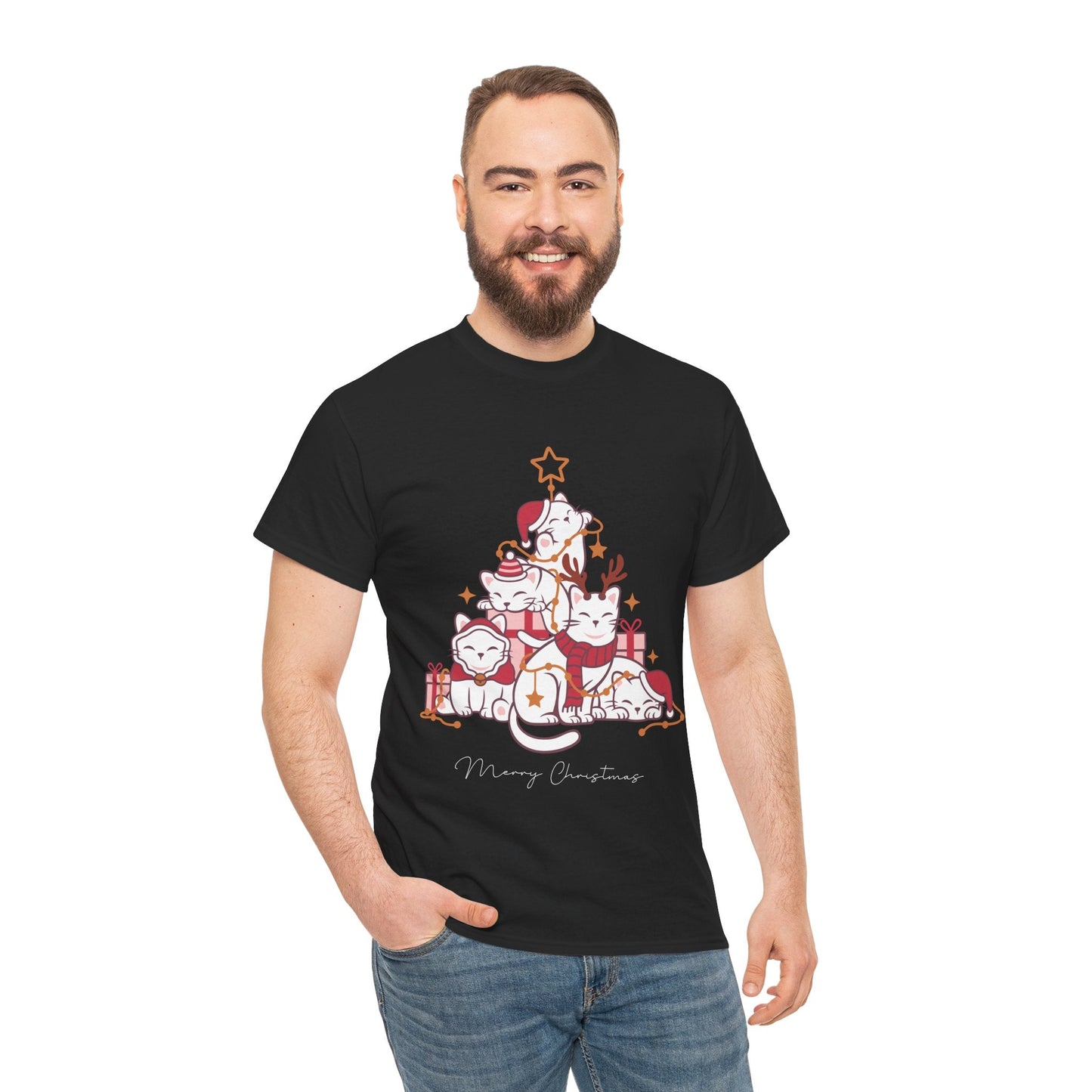 Christmas Cat TeeT-Shirt