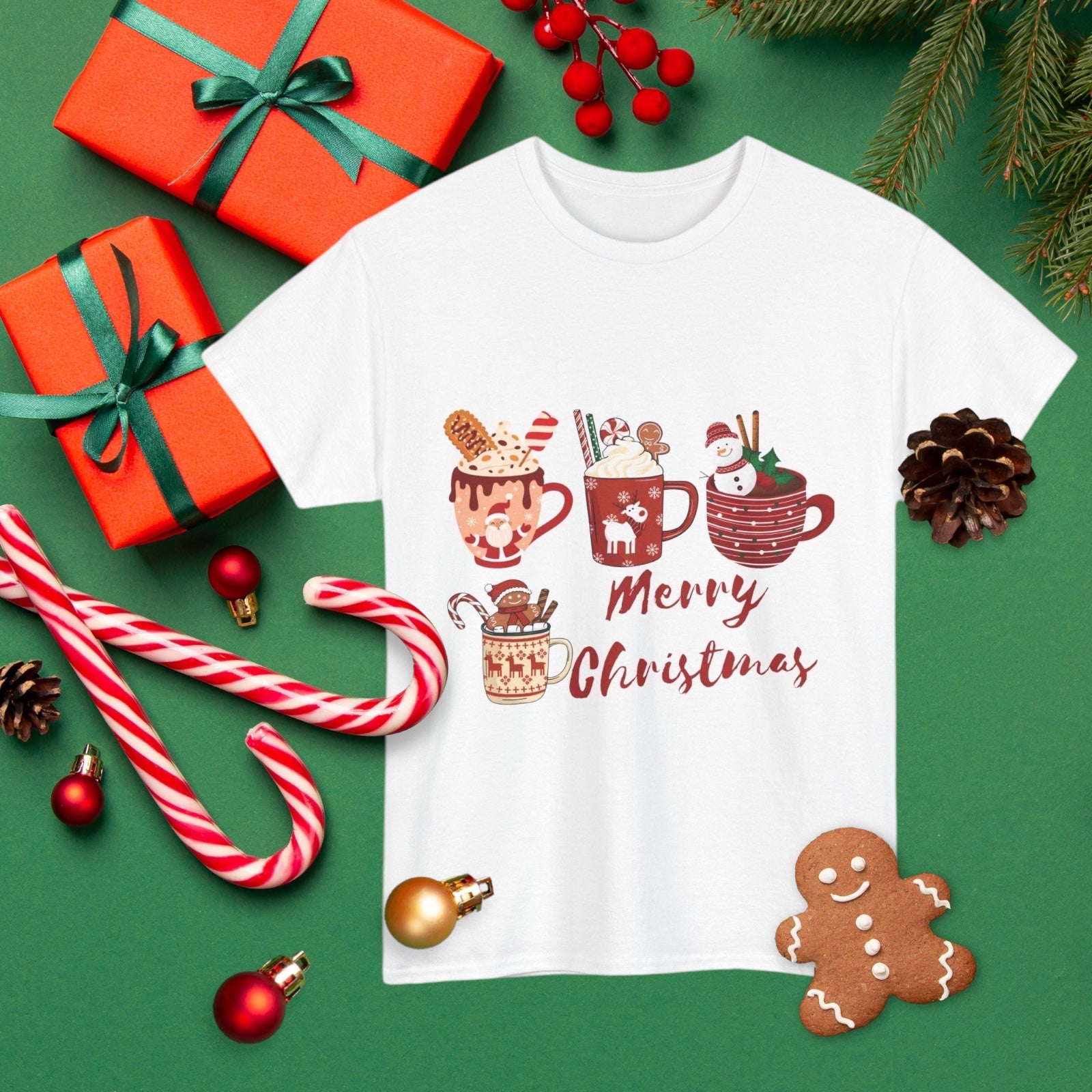 Christmas Coffee Choices Unisex shirtT-Shirt