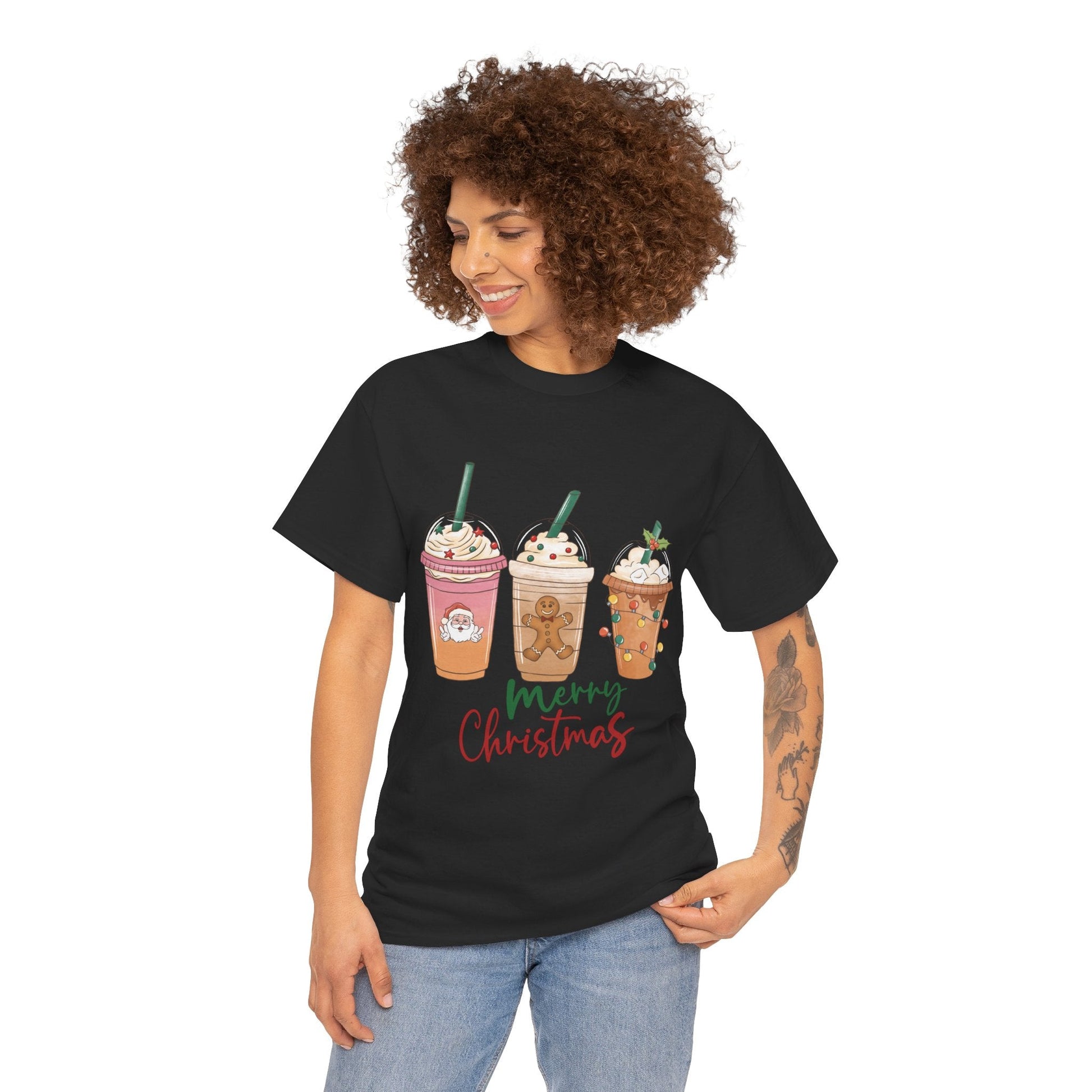 Christmas Coffee cups shirtsT-Shirt