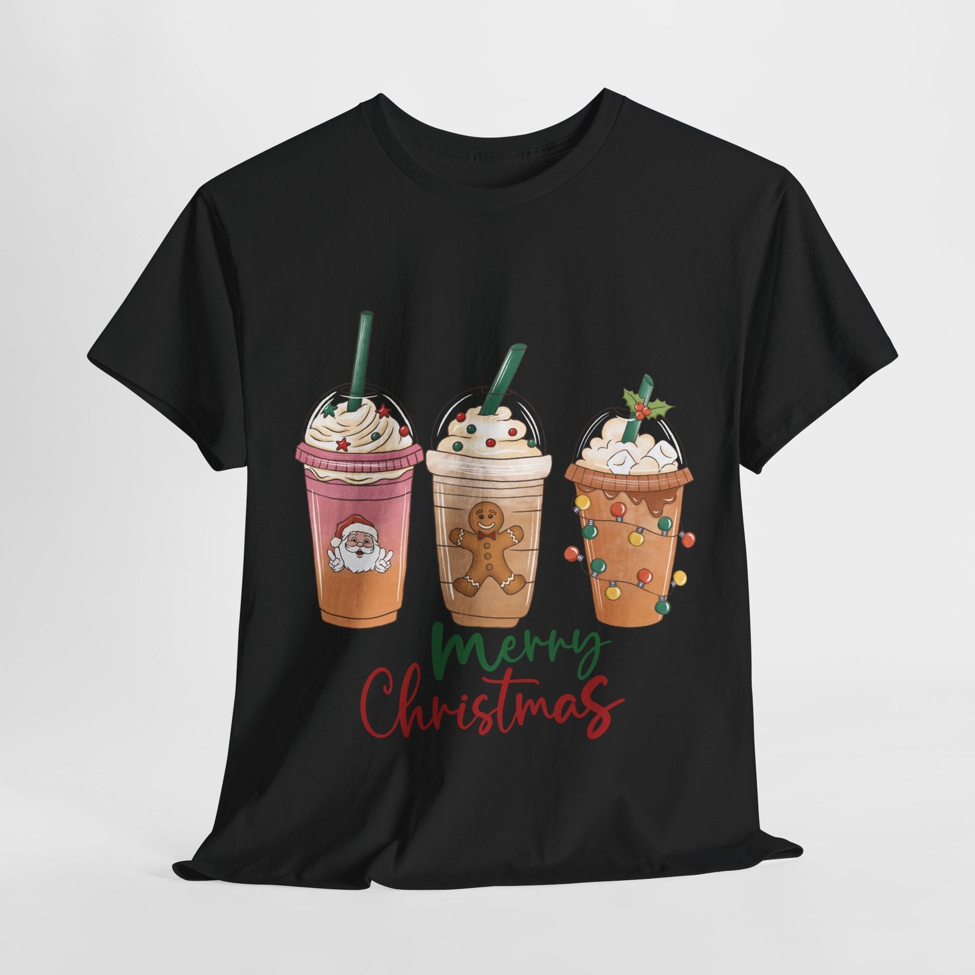 Christmas Coffee cups shirtsT-Shirt