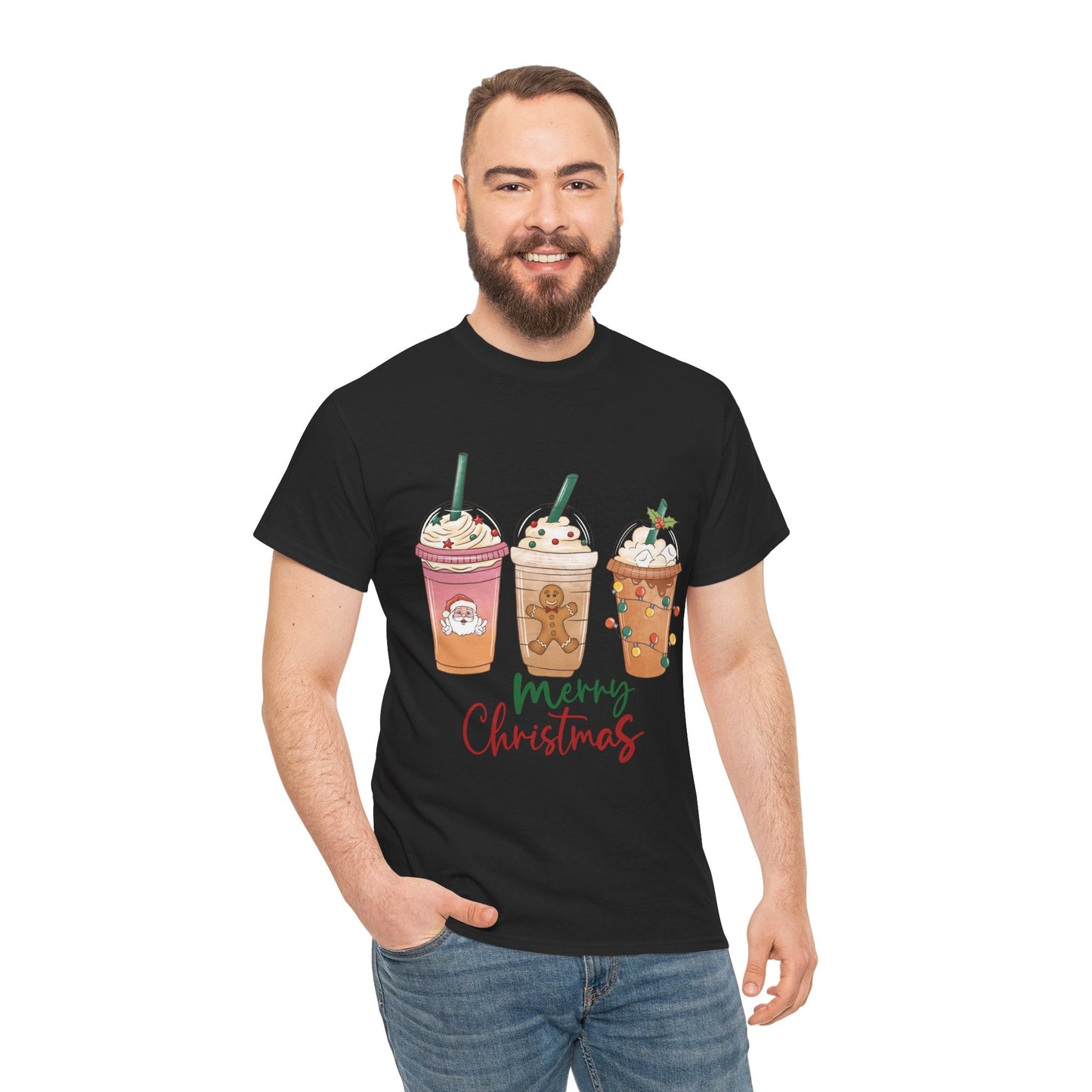 Christmas Coffee cups shirtsT-Shirt