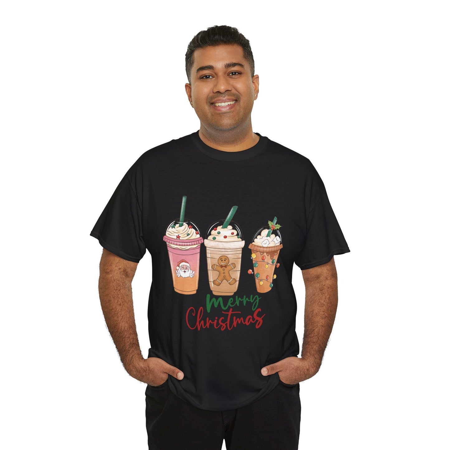 Christmas Coffee cups shirtsT-Shirt