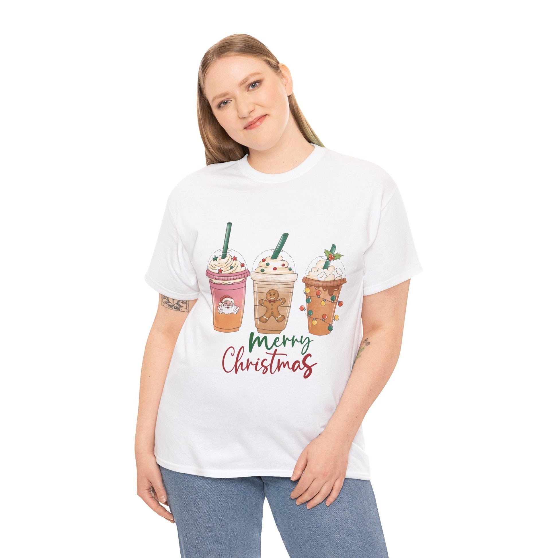 Christmas Coffee cups shirtsT-Shirt