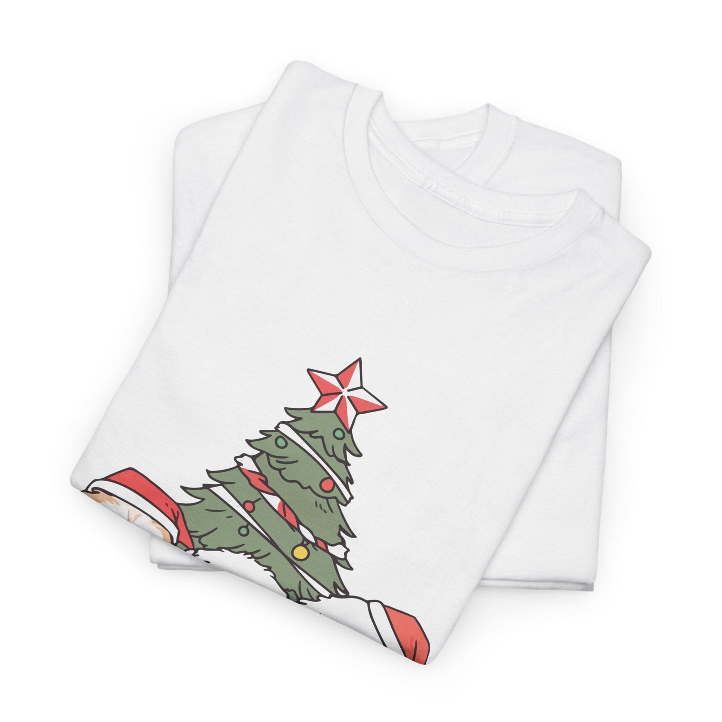 Christmas Dog shirt with Santa HatT-Shirt