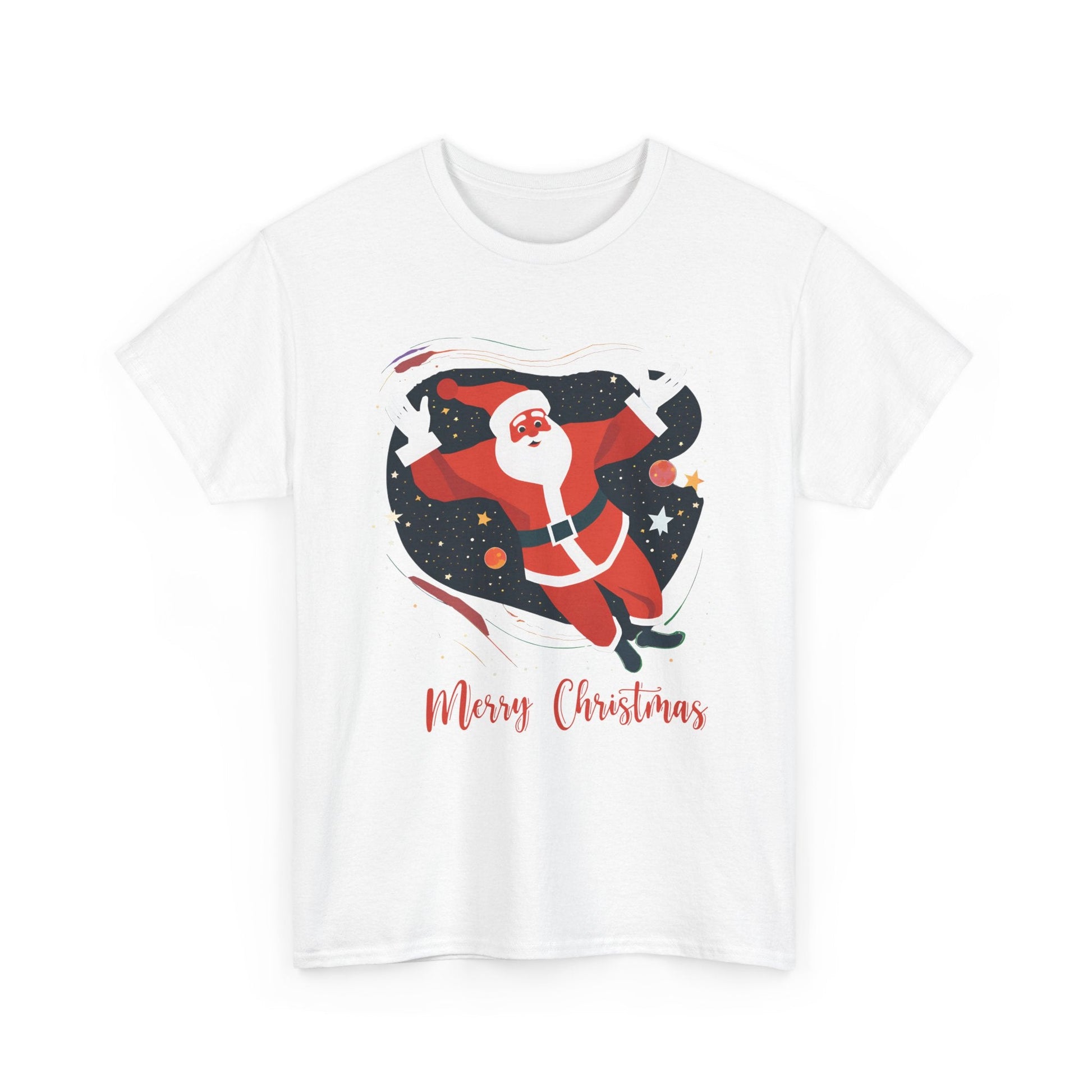 Christmas Santa in galaxy shirtT-Shirt