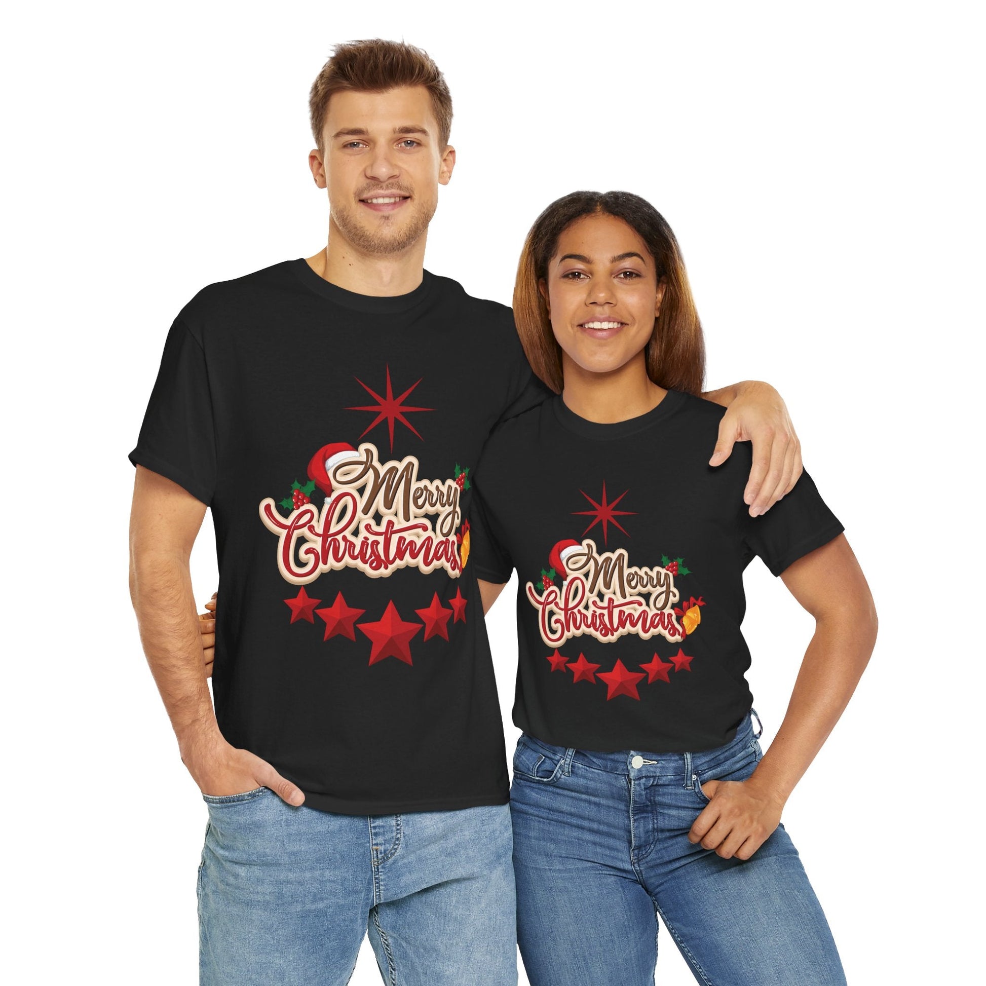 Christmas star Santa Hat shirtT-Shirt