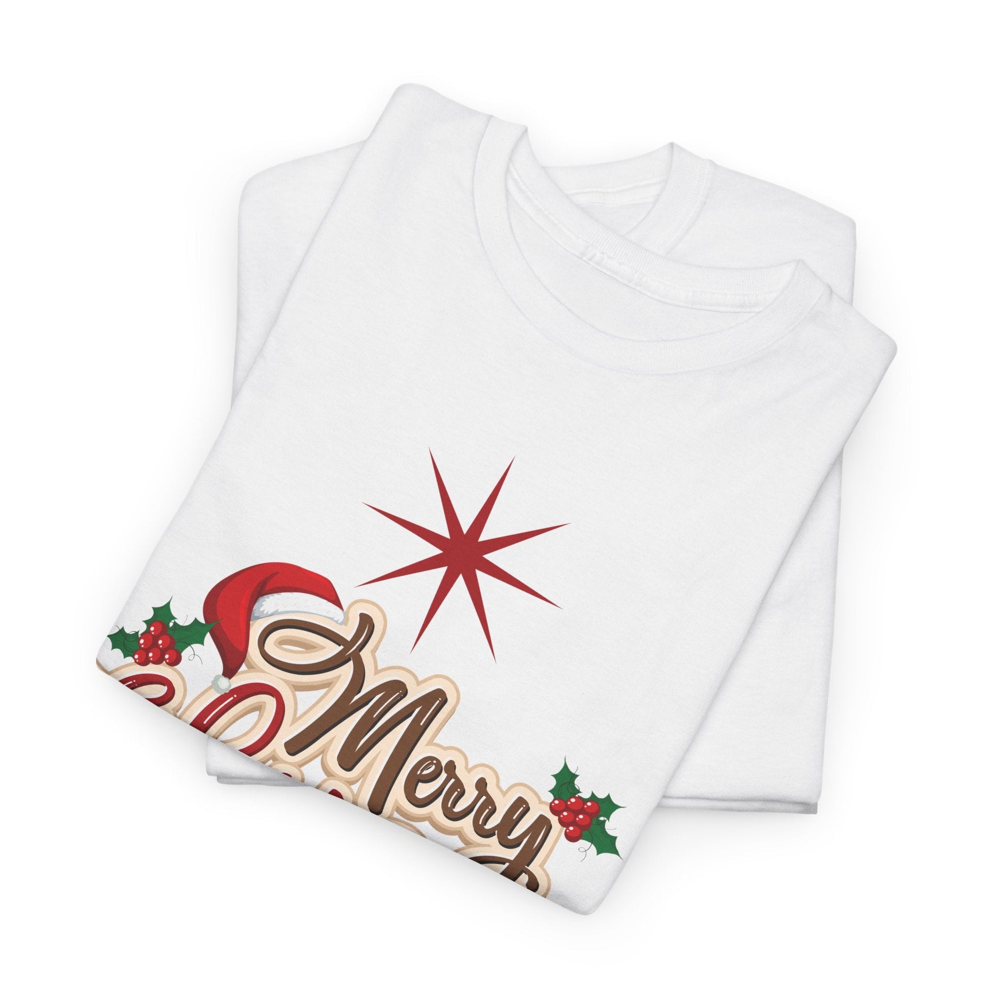 Christmas star Santa Hat shirtT-Shirt