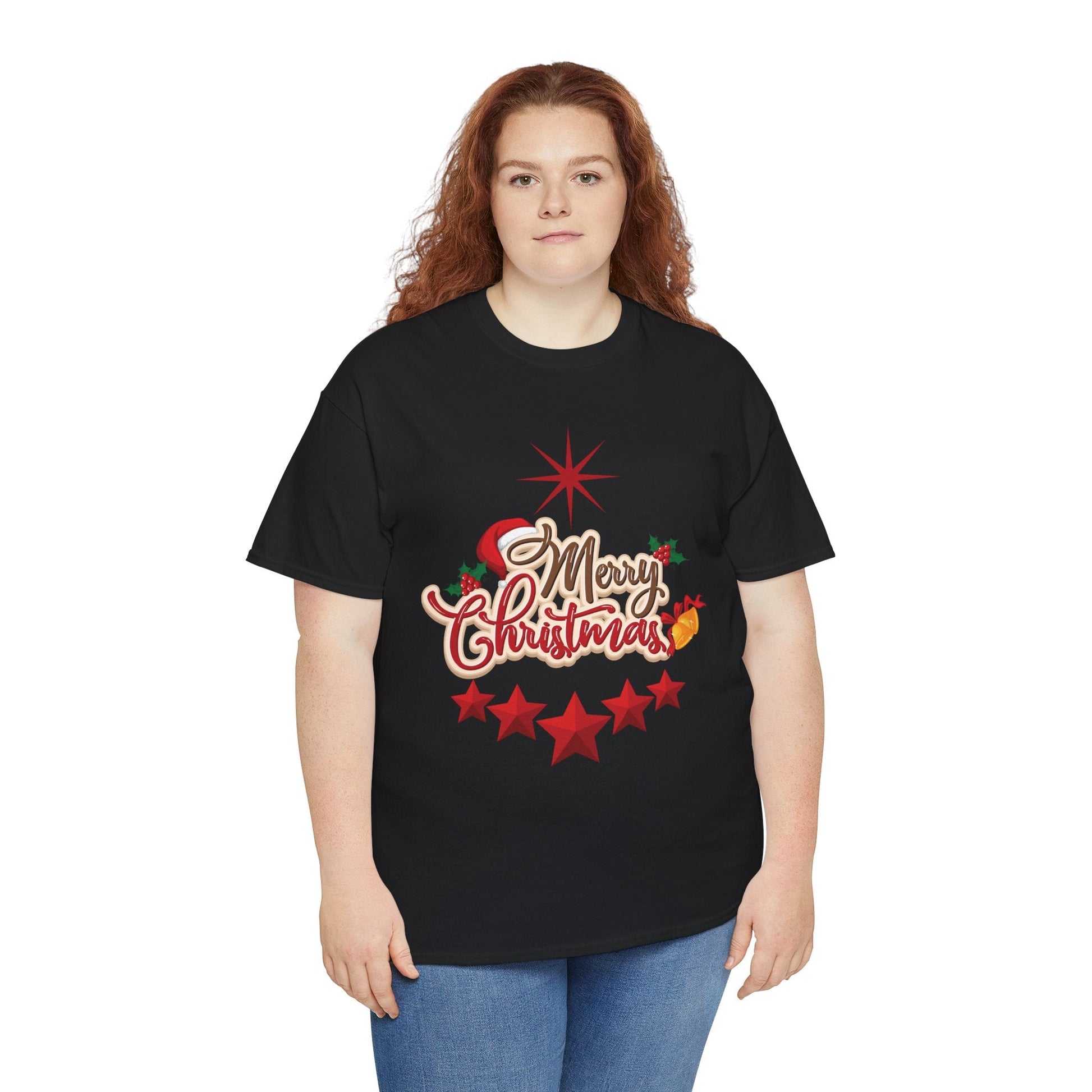 Christmas star Santa Hat shirtT-Shirt