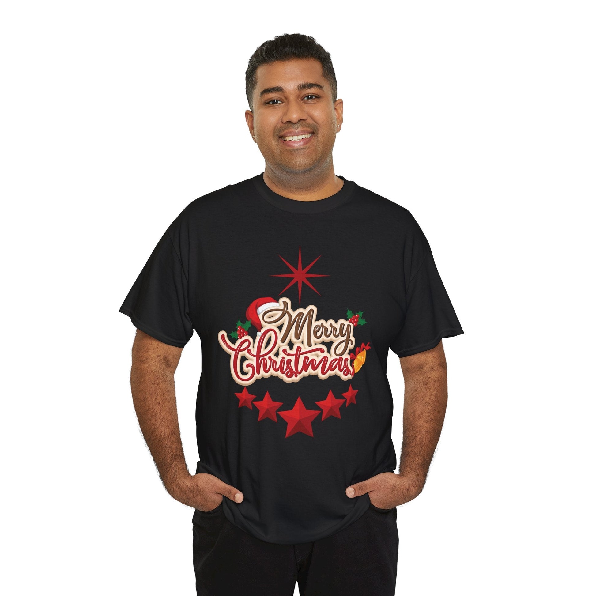 Christmas star Santa Hat shirtT-Shirt